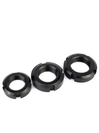 轴承圆螺母 圆螺帽 +止动垫圈