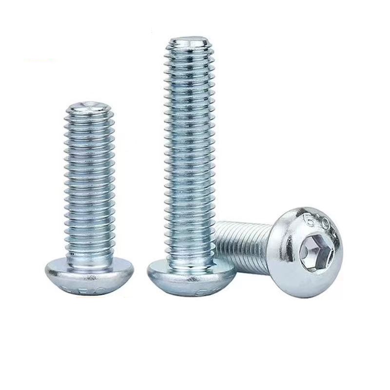 内六角圆头螺钉 内六角圆头螺钉 圆杯 ISO7380,GB70