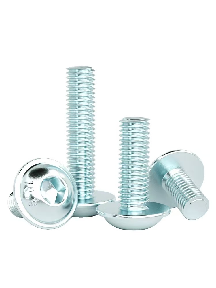 内六角圆头螺钉 内六角圆头螺钉 圆杯 ISO7380,GB70